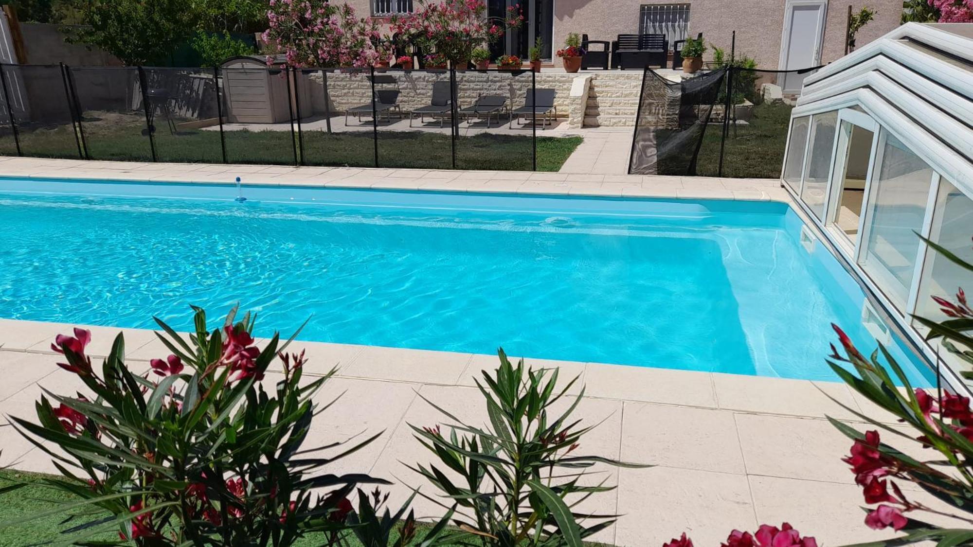 Villa Avec Plage A Pied Et Grande Piscine Sainte-Marie-la-Mer Exterior foto